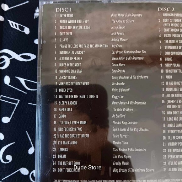 Various Artists - A Tribute to the American Heroes - Songs from World War II CD - Picture 5 of 6